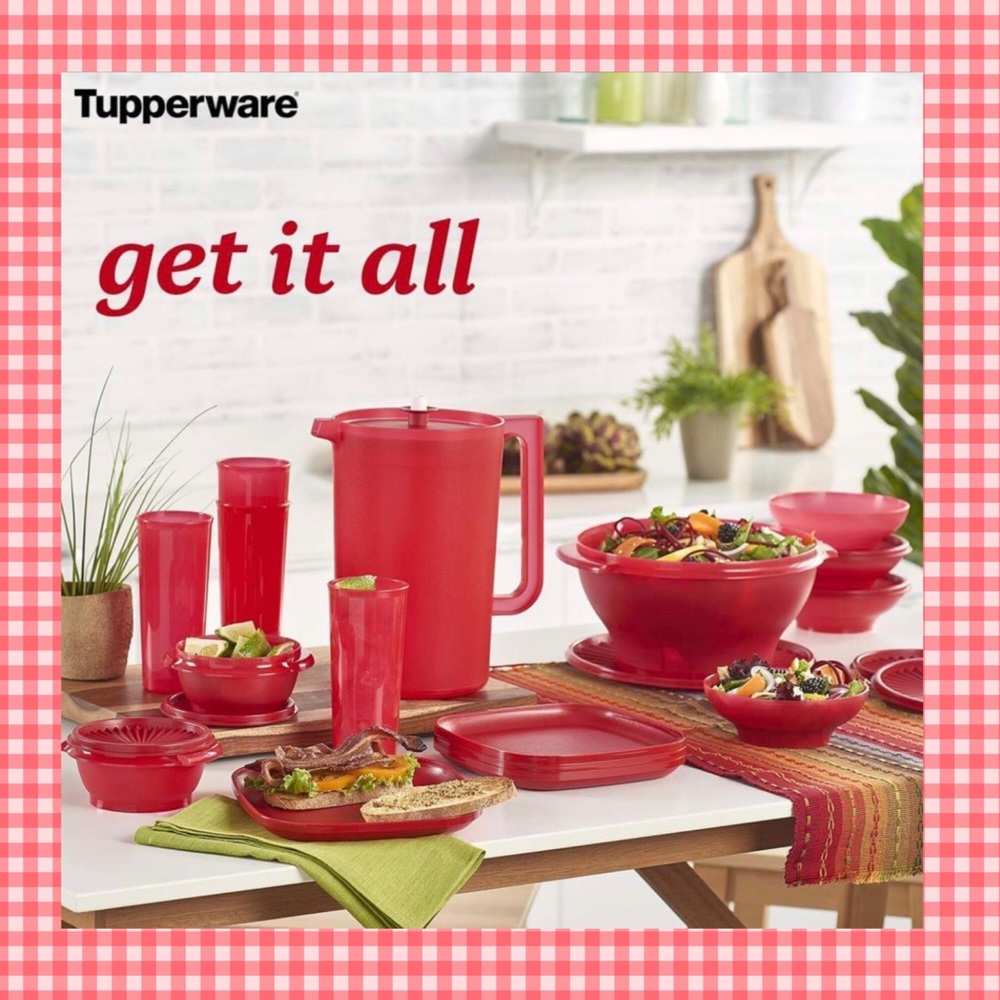 Get it all Servalier Tupperware set